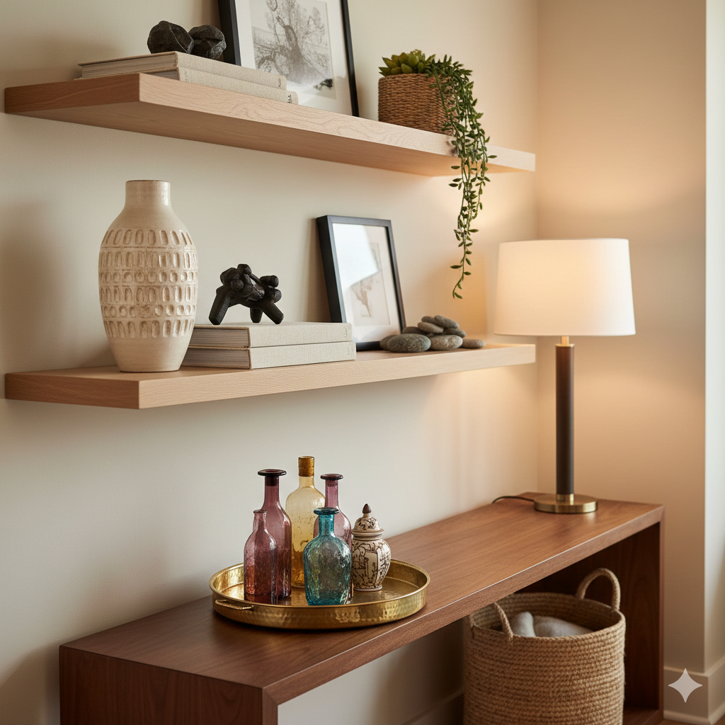 The Art of Accessorizing: How to Style Your Shelves and Consoles