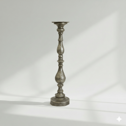 Antique Rustic Gold Wrought Iron Holder