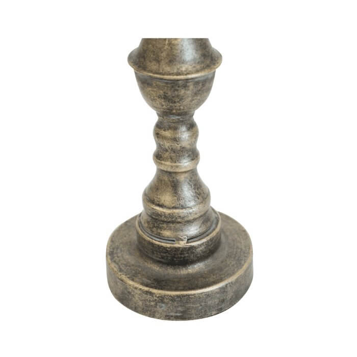 Antique Rustic Gold Wrought Iron Holder