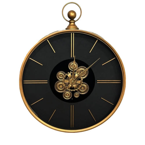 Astoria Industrial Gear Wall Clock 74cm