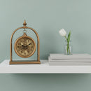 Basil Antique Gold Gear Table Clock 55cm