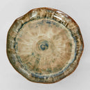 Belia Small Brown Stoneware Platter