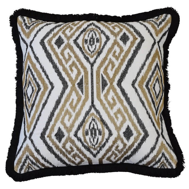 Blake Ikat Woven Cushion Cover 50cm