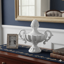 Classic White Artichoke Urn Centrepiece
