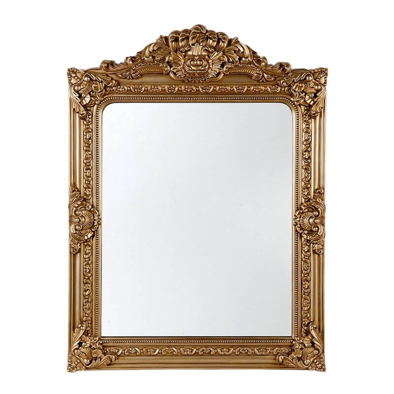 Elizabeth Antique Gold Wall Mirror 120cm