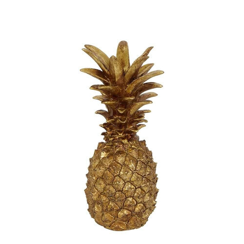 Golden Decorative Pineapple Sculpture