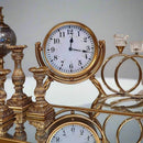 Hayden Gold Angled Legs Table Clock 34cm