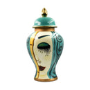 Isabella Art Deco Ceramic Floor Statement Jar
