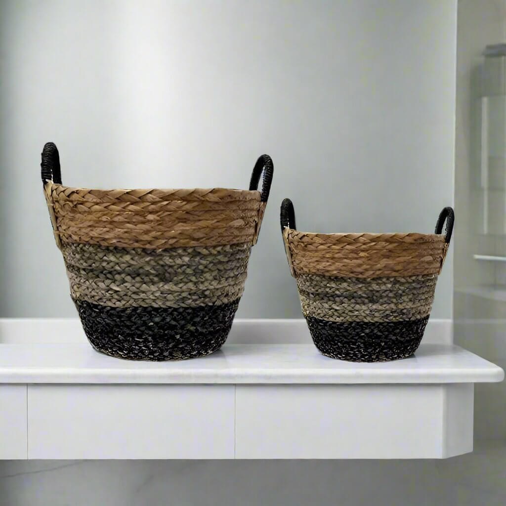 Jacob V-Shaped Round Storage Basket