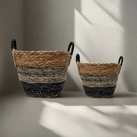 Jacob V-Shaped Round Storage Basket