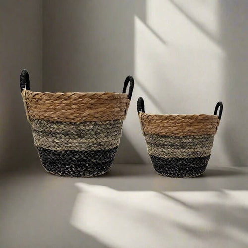Jacob V-Shaped Round Storage Basket