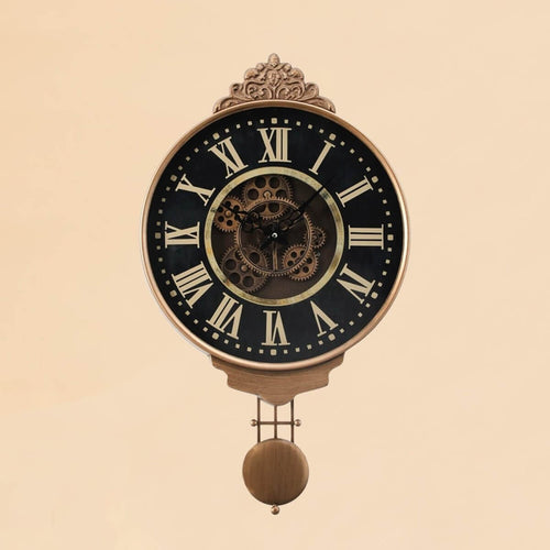 Kent Vintage Pendulum Wall Clock 63cm