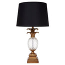 Langley Pineapple Glass Table Lamp 66cm