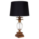Langley Pineapple Glass Table Lamp 66cm
