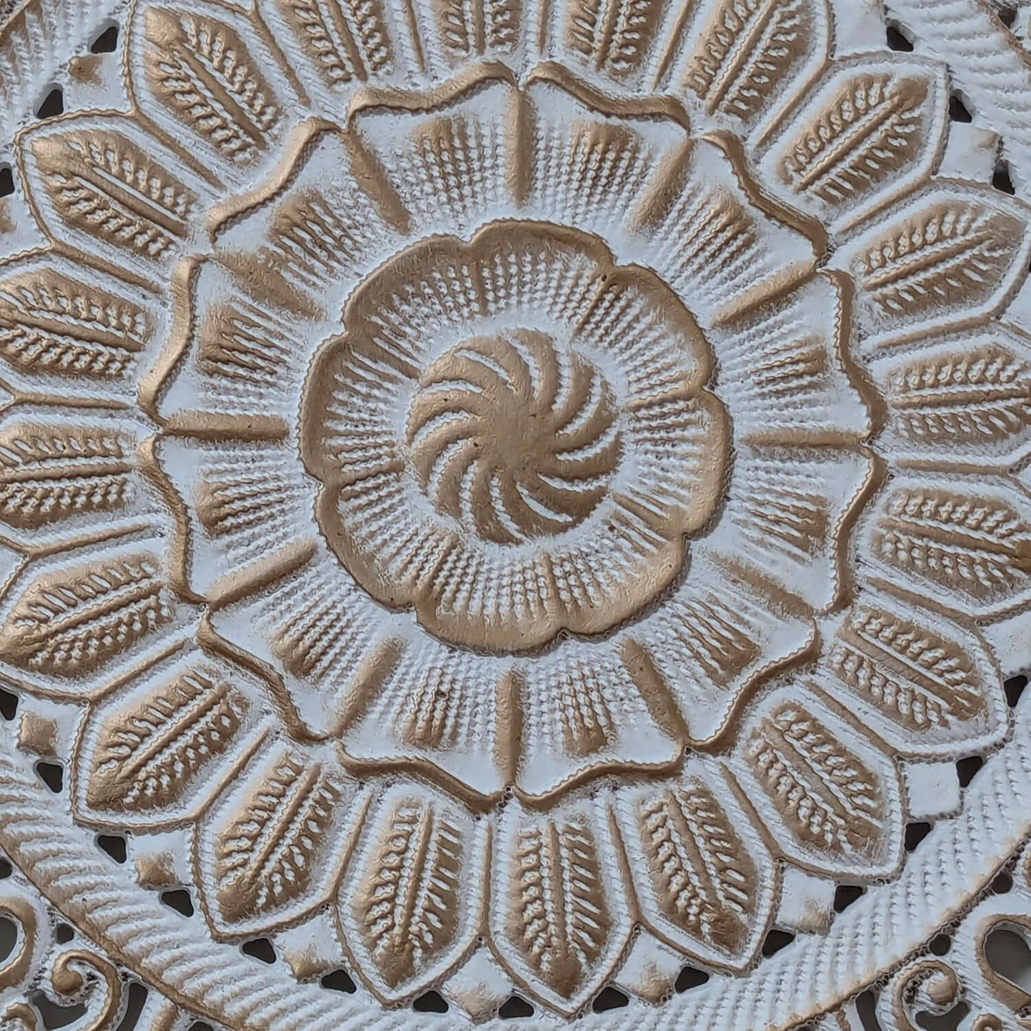 Mehndi Handcrafted Wood Wall Art 65cm