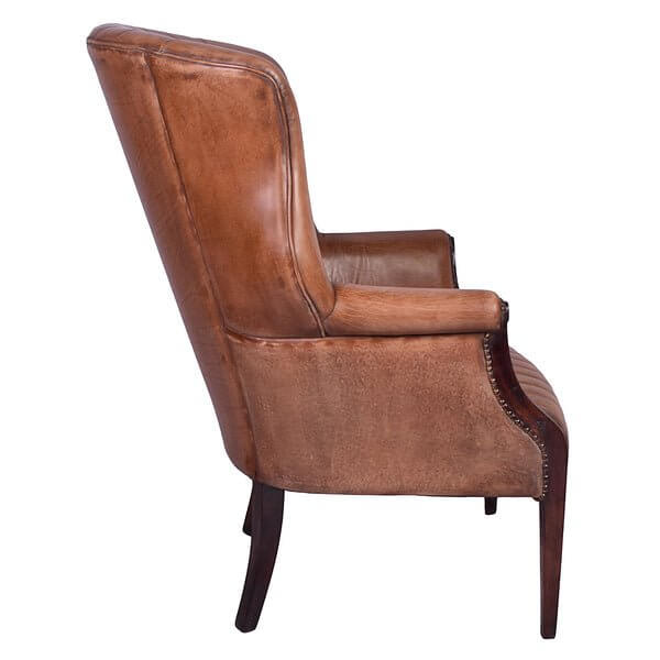Montrose Vintage Leather Armchair 112cm