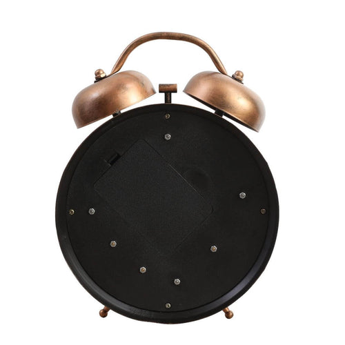 Newton Bell Copper Exposed Gear Clock 25cm
