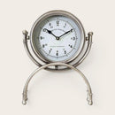 Rustic Silver Suspended Table Clock - 40cm