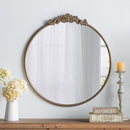 Baroque Gold Round Mirror D60 x 60Cm - Timeless Elegance - Luxury Co