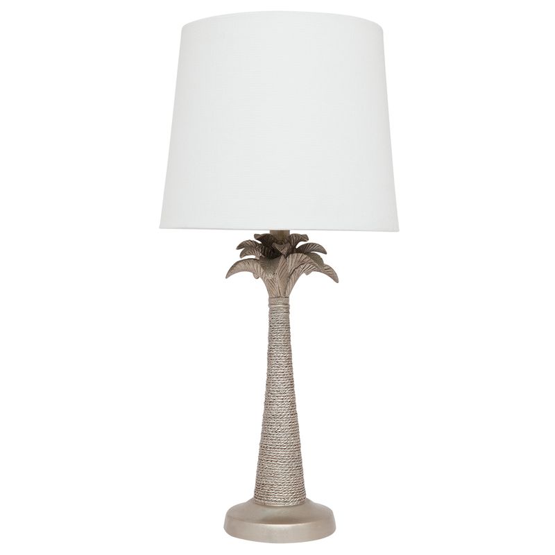 Beverly Coastal Table Lamp Antique Silver - 63cm