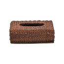 Crocodile Rectangle Tissue Box CoverLuxury Co