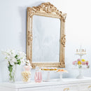 Elizabeth Antique Gold Wall Mirror Ornate - 120cm - Luxury Co