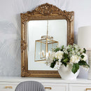 Elizabeth Antique Gold Wall Mirror Ornate - 120cm - Luxury Co