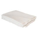 Elora White Linen Throw Cotton Blend 150x200 cm - Luxury Co