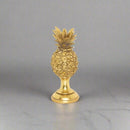 European Style Rustic Gold Pineapple Candle Holder - Luxury Co