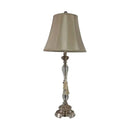 Felicienne Champagne Table Lamp w/Cream Shade - Luxury Co