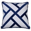 Fremantle Navy Velvet Cushion Cover 55x55 cm - Luxury Co