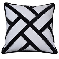 Fremantle Velvet Black Cushion Cover 55x55 cm - Luxury Co