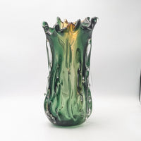 Hand Blown Murano Style Art Glass VaseLuxury Co