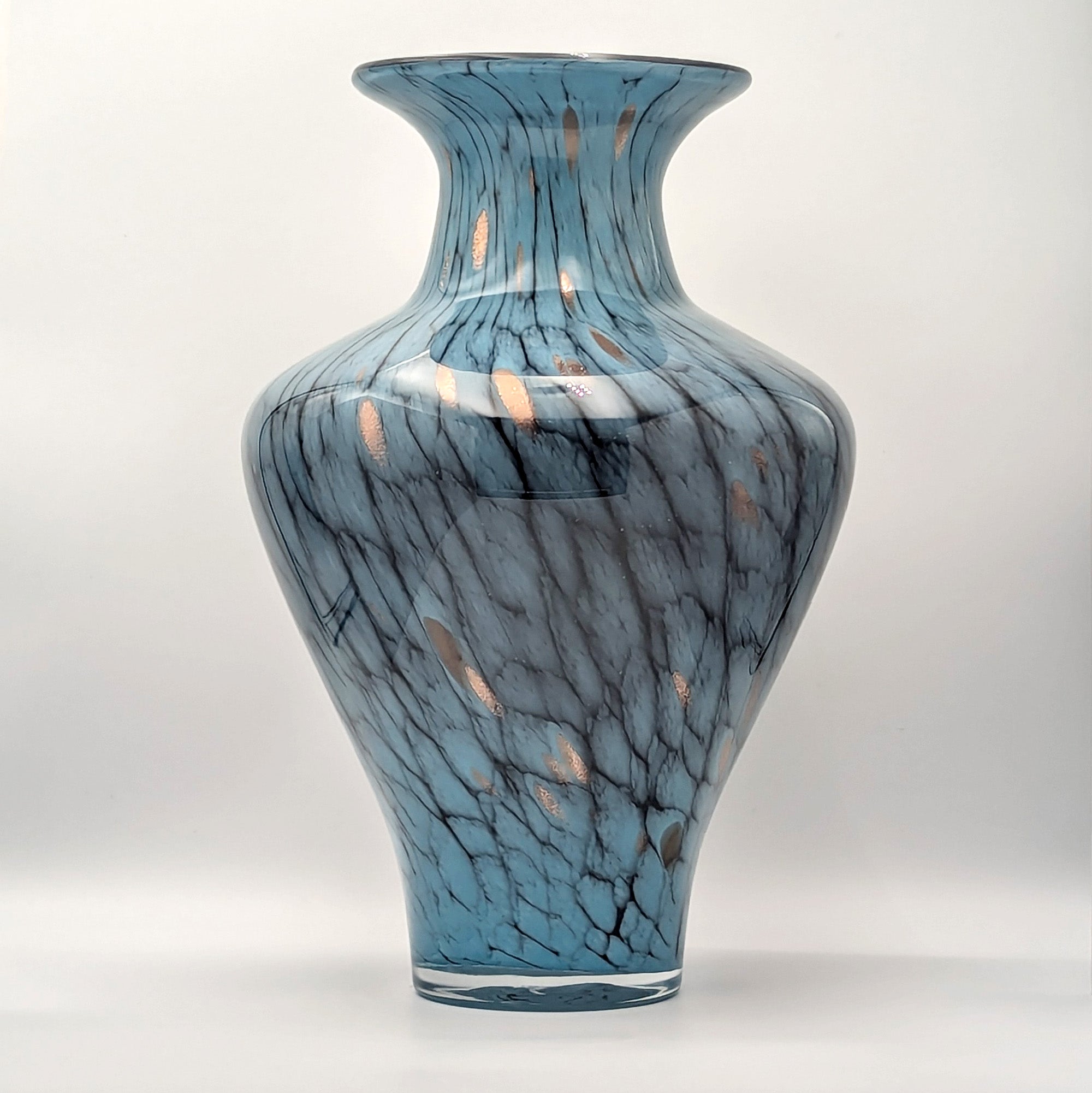 High - End Glaze Vase - Green, Gold, & BlackLuxury Co