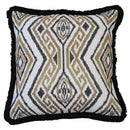 Ikat Woven Pillow Cushion Cover Blake - Luxury Co