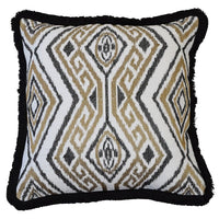 Ikat Woven Pillow Cushion Cover Blake - Luxury Co