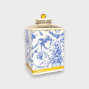 French Toile Blue and White Ceramic Ginger Jar - 32cm