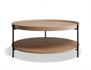 Layer Round Coffee Table - Natural 87cmLuxury Co