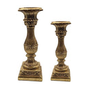 Luxury Gold Roman Candle Holders Set - Luxury Co