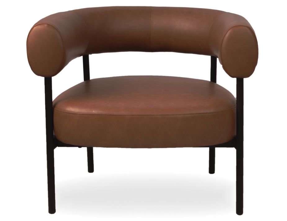 Marlowe Occasional Chair - Retro Brandy PULuxury Co