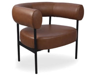 Marlowe Occasional Chair - Retro Brandy PULuxury Co