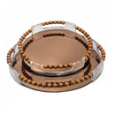 Modern Round Mirror Serving Tray SetLuxury Co