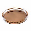 Modern Round Mirror Serving Tray SetLuxury Co