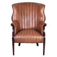 Montrose Vintage Leather ArmchairLuxury Co