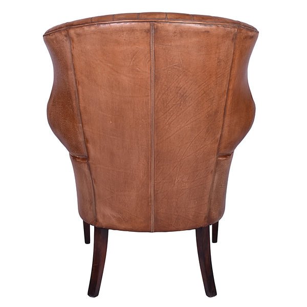 Montrose Vintage Leather ArmchairLuxury Co