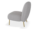 Moulon Chaise Lounge Chair - Cloud GreyLuxury Co