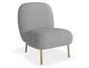 Moulon Chaise Lounge Chair - Cloud GreyLuxury Co