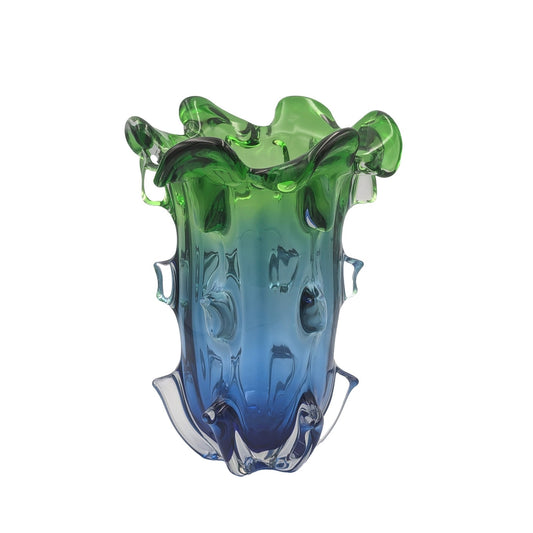 Murano Hand - Blown Art Glass VaseLuxury Co