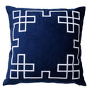 Palm Springs Navy Velvet Cushion Cover 55x55 cm - Luxury Co