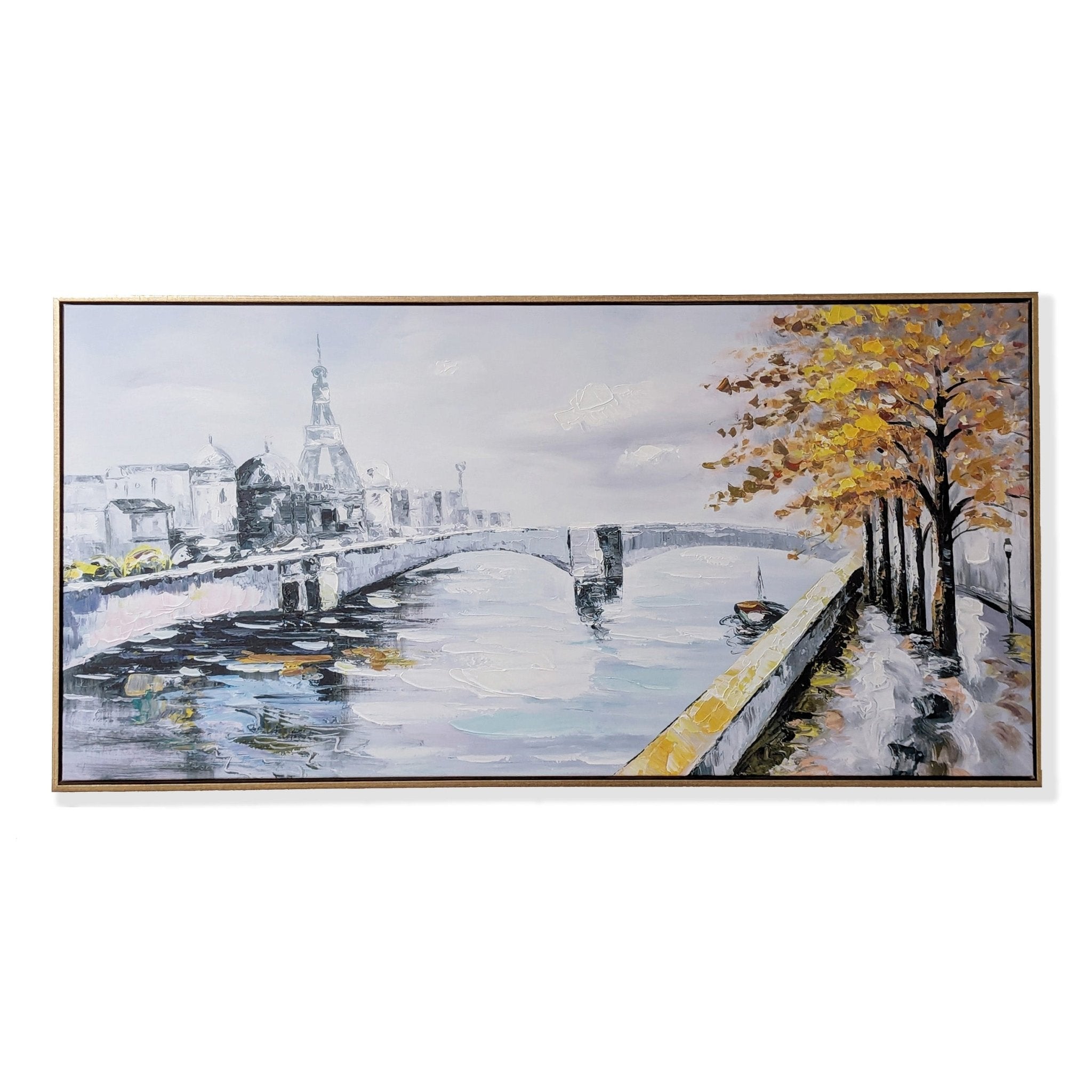 Parisian Oil Painting Framed ArtLuxury Co